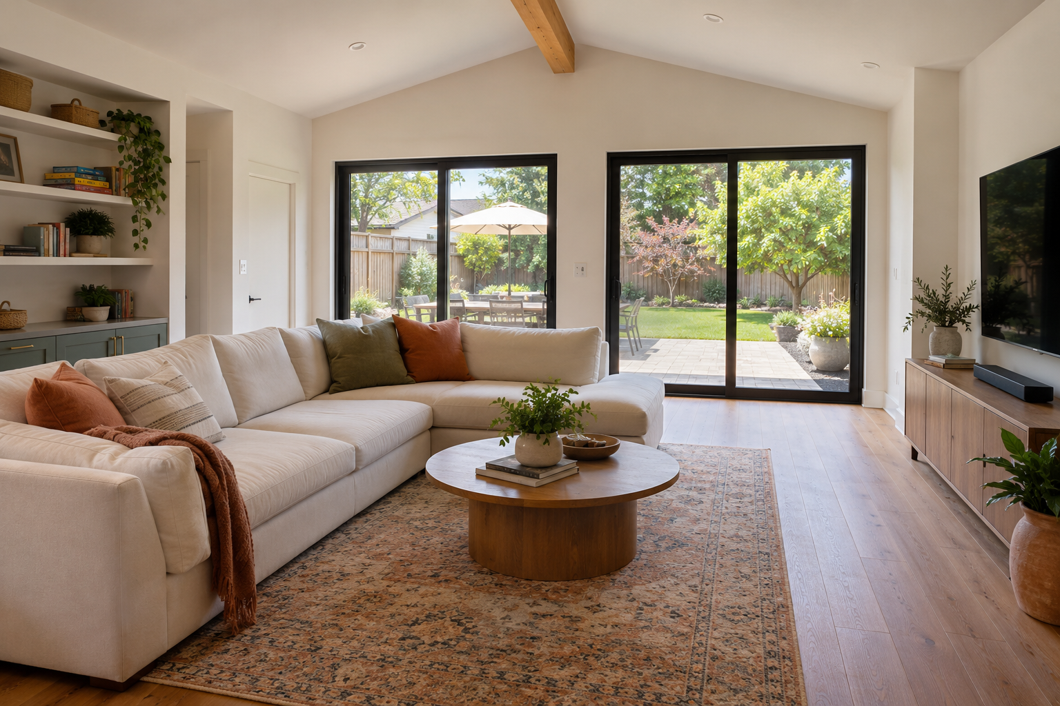 Extra Living Space garage conversion example