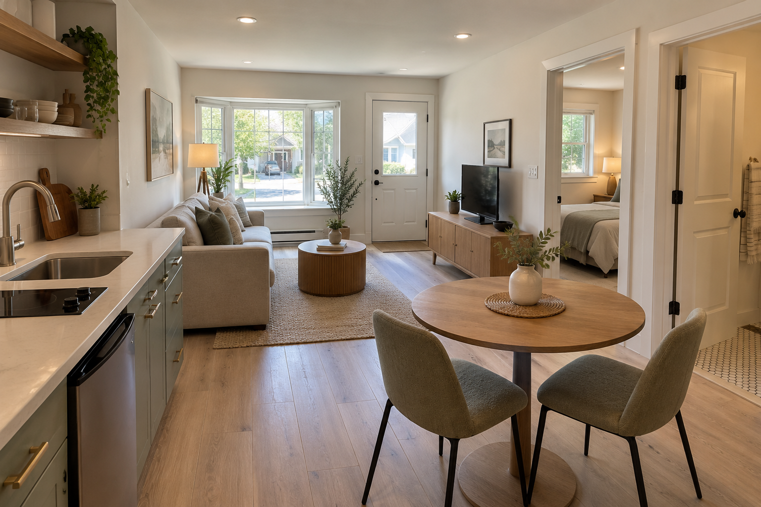 Second Suite / In-Law Apartment garage conversion example